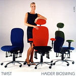Modellpalette des B&uuml;rostuhl Twist von Haider Bioswing