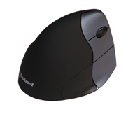 Die Evoluent-Maus ist eine ergonomische Maus mit vertikaler Handstellung. Die Abbildung zeigt die Ausf&uuml;hrung f&uuml;r Rechtsh&auml;nder.