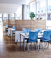 Der Conventio Wing ist ein moderner Konferenzstuhl, der sich in fast alle R&auml;umlichkeiten gut einf&uuml;gt.