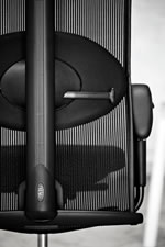 Detailansicht des Chefsessel Hag H09 Black Edition.