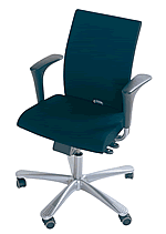 HAG H04 Credo 4400 HAG Bürostuhl H04 Credo, Modell 4400, mit mittelhoher Rückenlehne, Armlehnen sind Standard