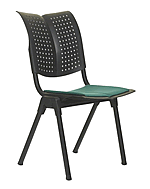 Konferenzstuhl HAG Conventio Wing, Modell 9821, Sitz gepolstert