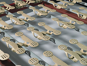 Bettsystem Lattoflex 200: Sensoflügel Die Punktgenaue Abstützung erfolgt beim Bettsystem Lattoflex 200 über die vielen Sensoflügel.