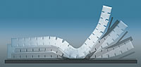 Lattoflex Evo-Matratze: Gliederförmiger Aufbau Der gliederförmige Aufbau der Evo-Matratze: Ideale Anpassung für die Lattoflex Komfortrahmen mit Sitz- und Relaxstellungen.