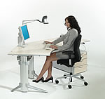 Ergonomisches B&uuml;rom&ouml;belprogramm GO&sup2;move von Leuwico: Einrichtungsbeispiel
