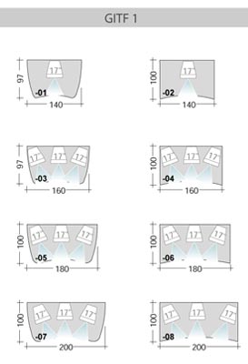 Leuwico GO&sup2; Smove Schreibtische Tischplattenformen 4