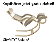 Bei der Varier by Stokke Aktion 2007 gibt es zu jedem Entspannungssessel einen Kopfh&ouml;her gratis dazu.