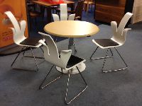4 elegante Esszimmer- Bewegungsst&uuml;hle