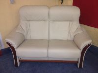 Fjords 2 Sitzer Relaxsofa Modell Alfa in Echtleder