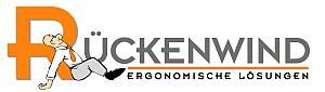 R&uuml;ckenwind Hannover Logo: Ergonomische L&ouml;sungen f&uuml;r B&uuml;ro und Wohnung