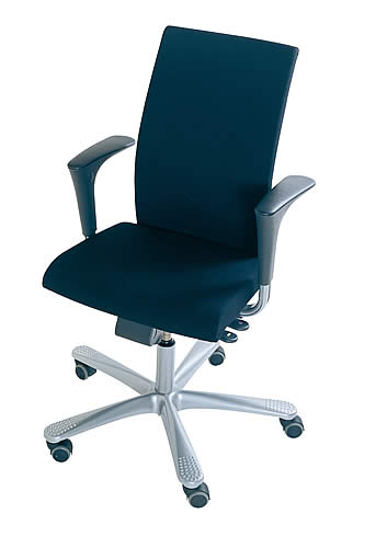 HAG Bürostuhl H04 Credo, Modell 4600, mit hoher Rückenlehne, Armlehnen sind Standard