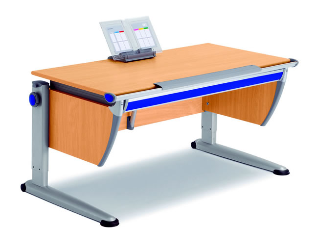 Moll Kinderschreibtisch Runner mit Riesenschublade über die ganze Breite des Tisches.