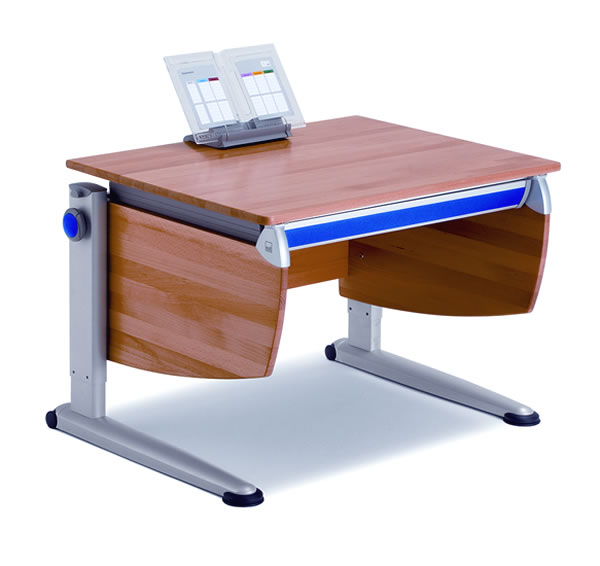 Moll Ovato Compact: Der kompakte Schreibtisch aus Massivholz für Kinder (Breite 91 cm)